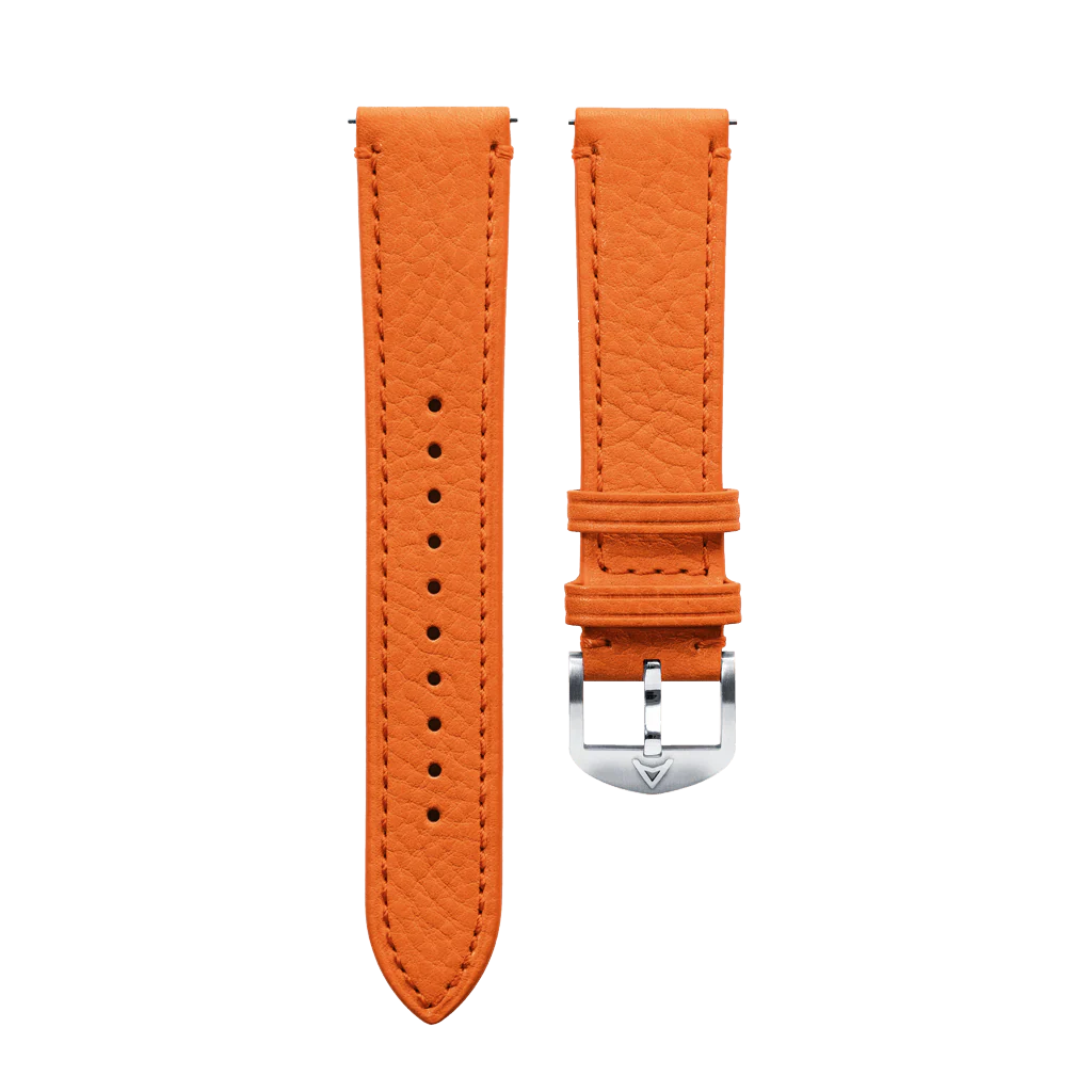 Aragosta Orange St. Venere Leather Strap